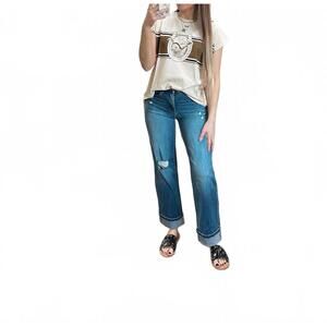 NEW PETRA153 the dax straight leg jeans in blue